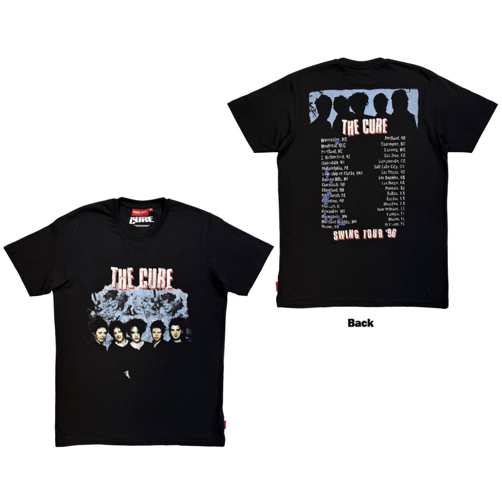The Cure - Unplugged Swing Tour '96 Unisex Tshirt - Black
